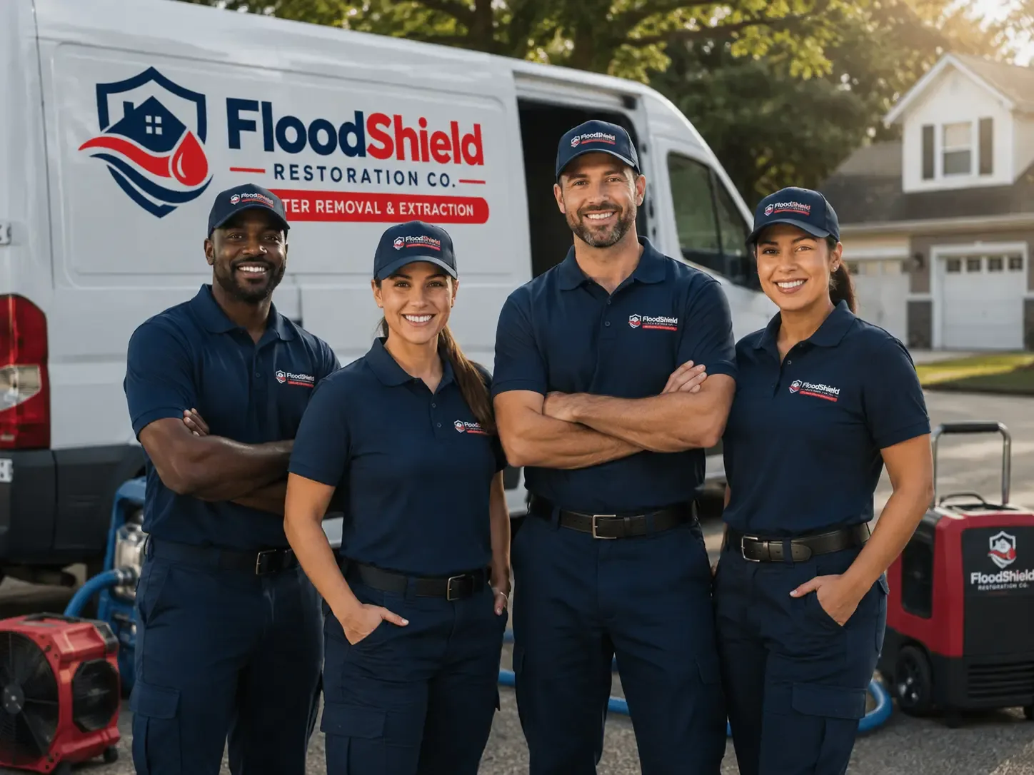 Flood Damage Restoration company in Wales, ND