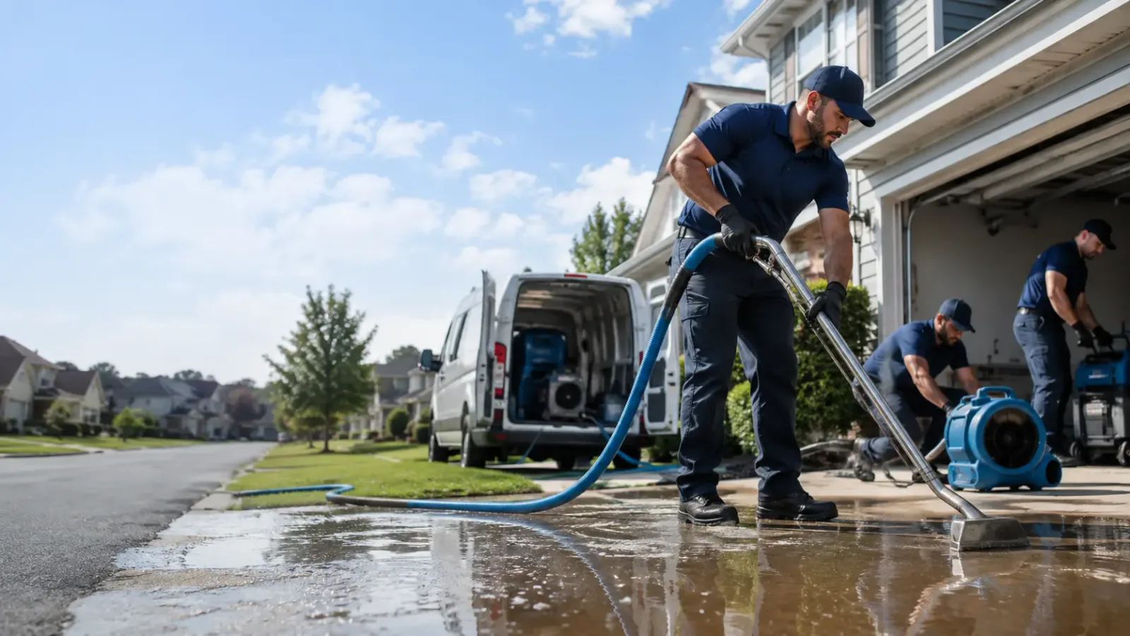 Flood Damage Restoration in Wales, ND